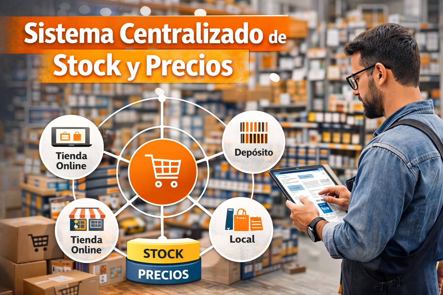 Sistema centralizado de stock y precios